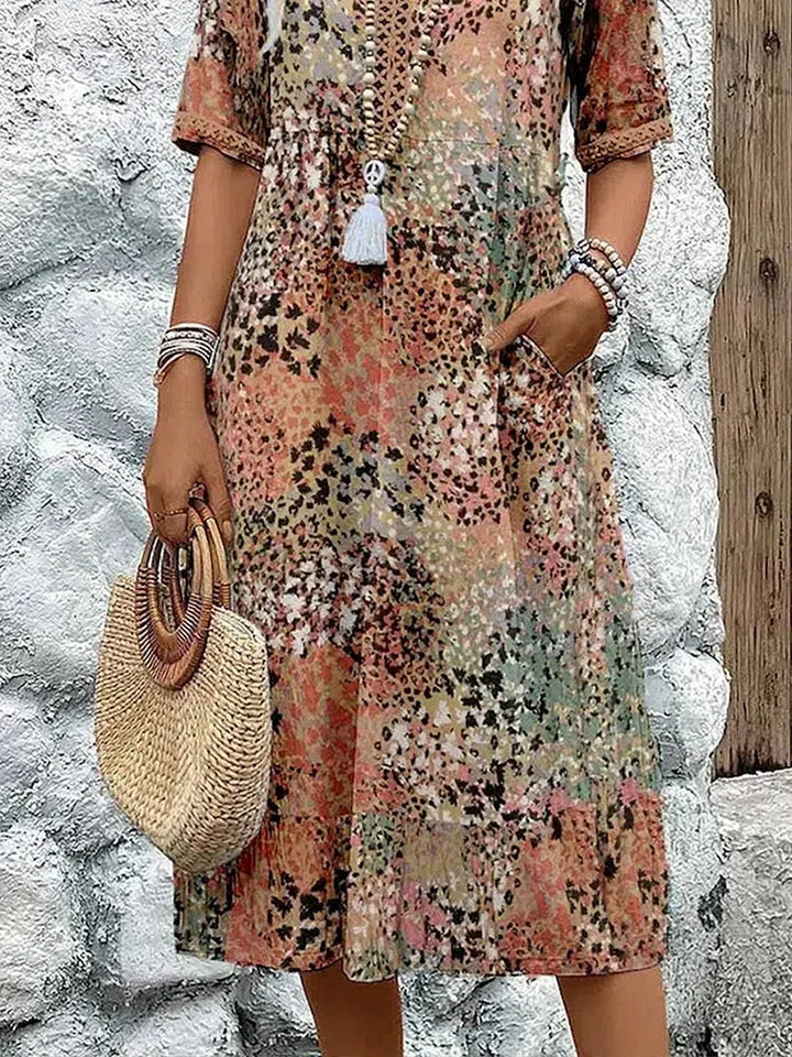 Vanessa | Boho Flattering Dress