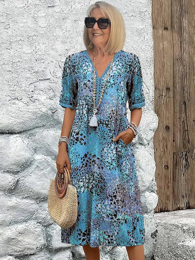 Vanessa | Boho Flattering Dress