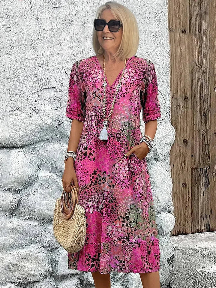 Vanessa | Boho Flattering Dress