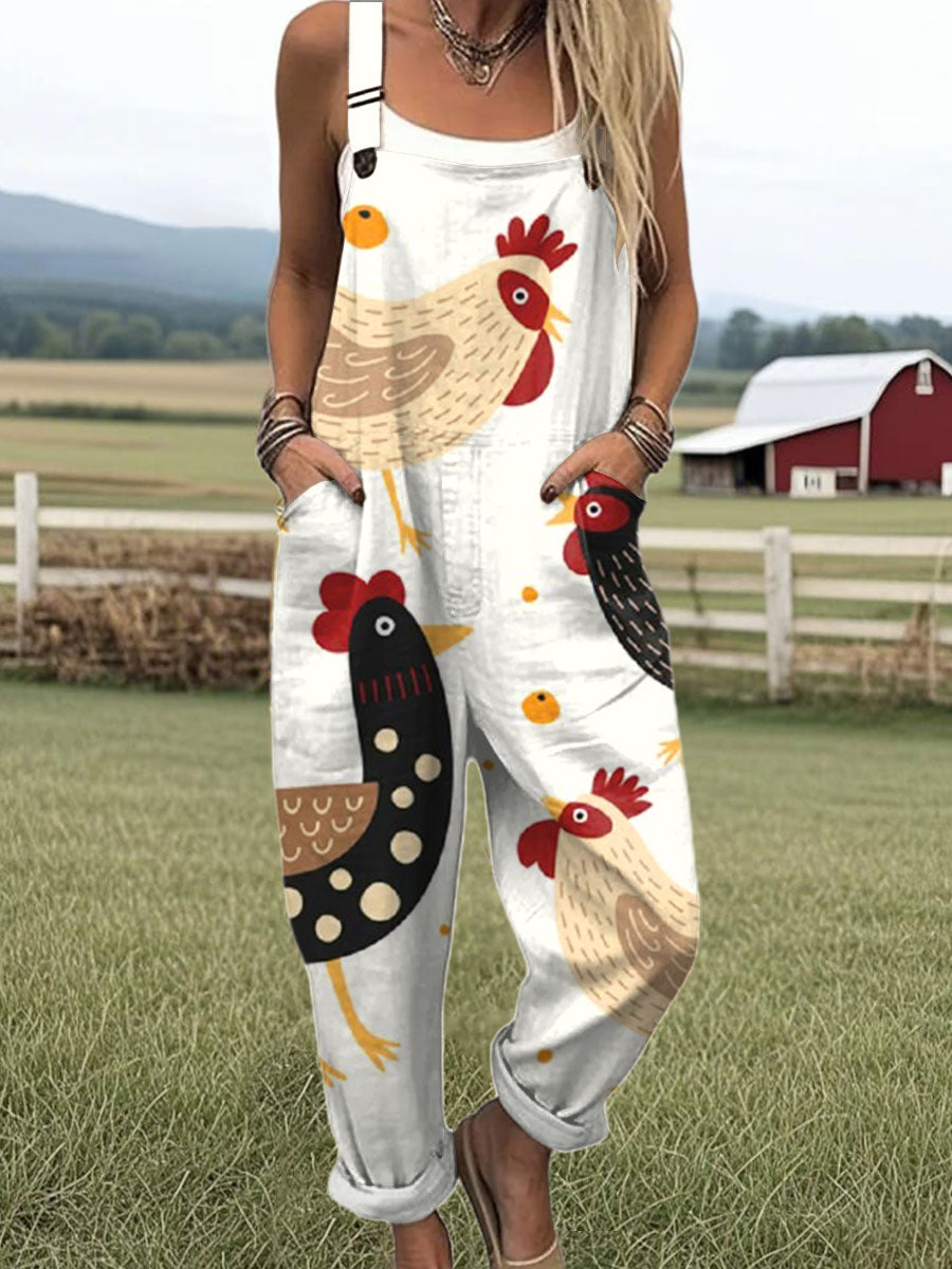 Frida - Fun and Playful Hen Jumpsuit