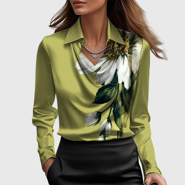 Zoe | Chic Satin Blouse
