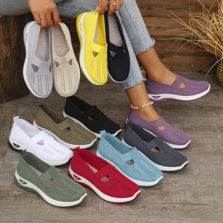 Easy Slip-On Sneakers, Stable Comfort