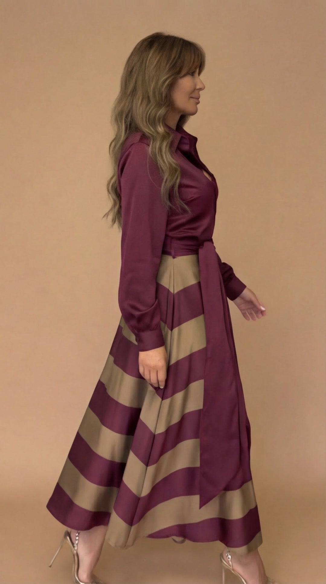 Mila™ Striped Maxi Dress