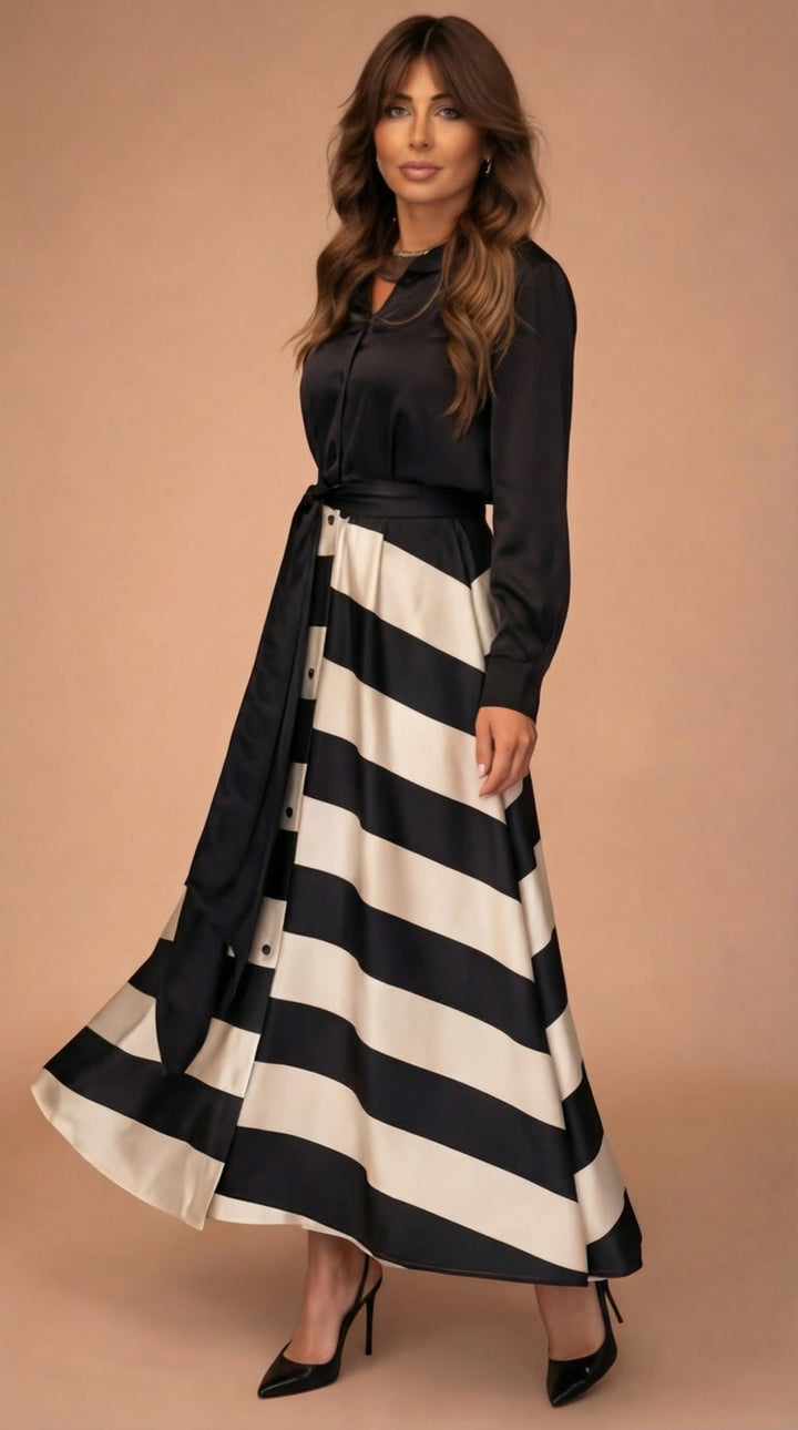 Mila™ Striped Maxi Dress