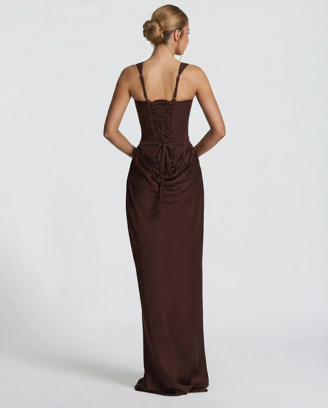 OLIVIA | Maxi Dress with Hourglass Silhouette