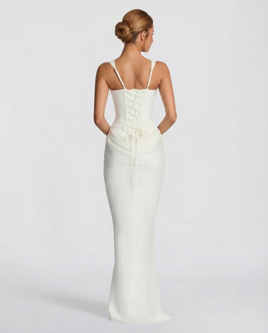 OLIVIA | Maxi Dress with Hourglass Silhouette