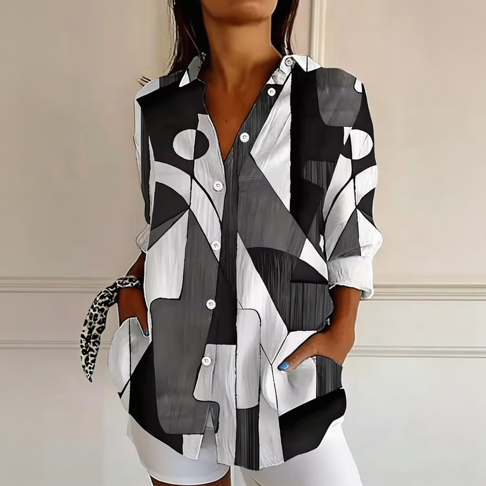 Riley™ | Chic Elegance Blouse