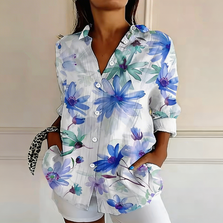 Zora™ - Elegant Classic Blouse