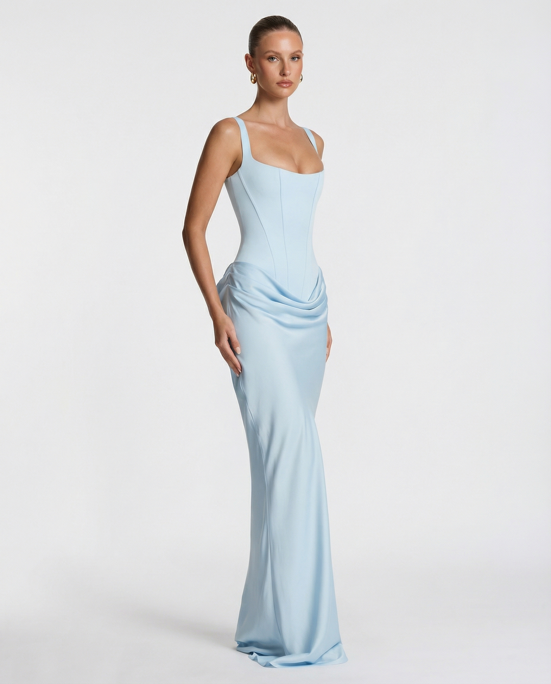 OLIVIA | Maxi Dress with Hourglass Silhouette