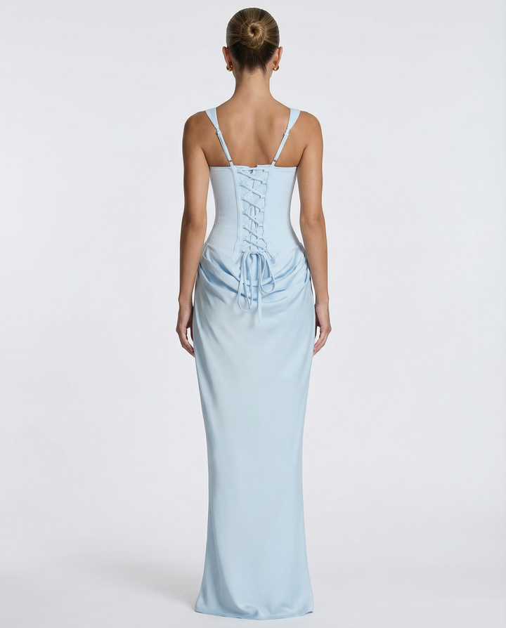 OLIVIA | Maxi Dress with Hourglass Silhouette