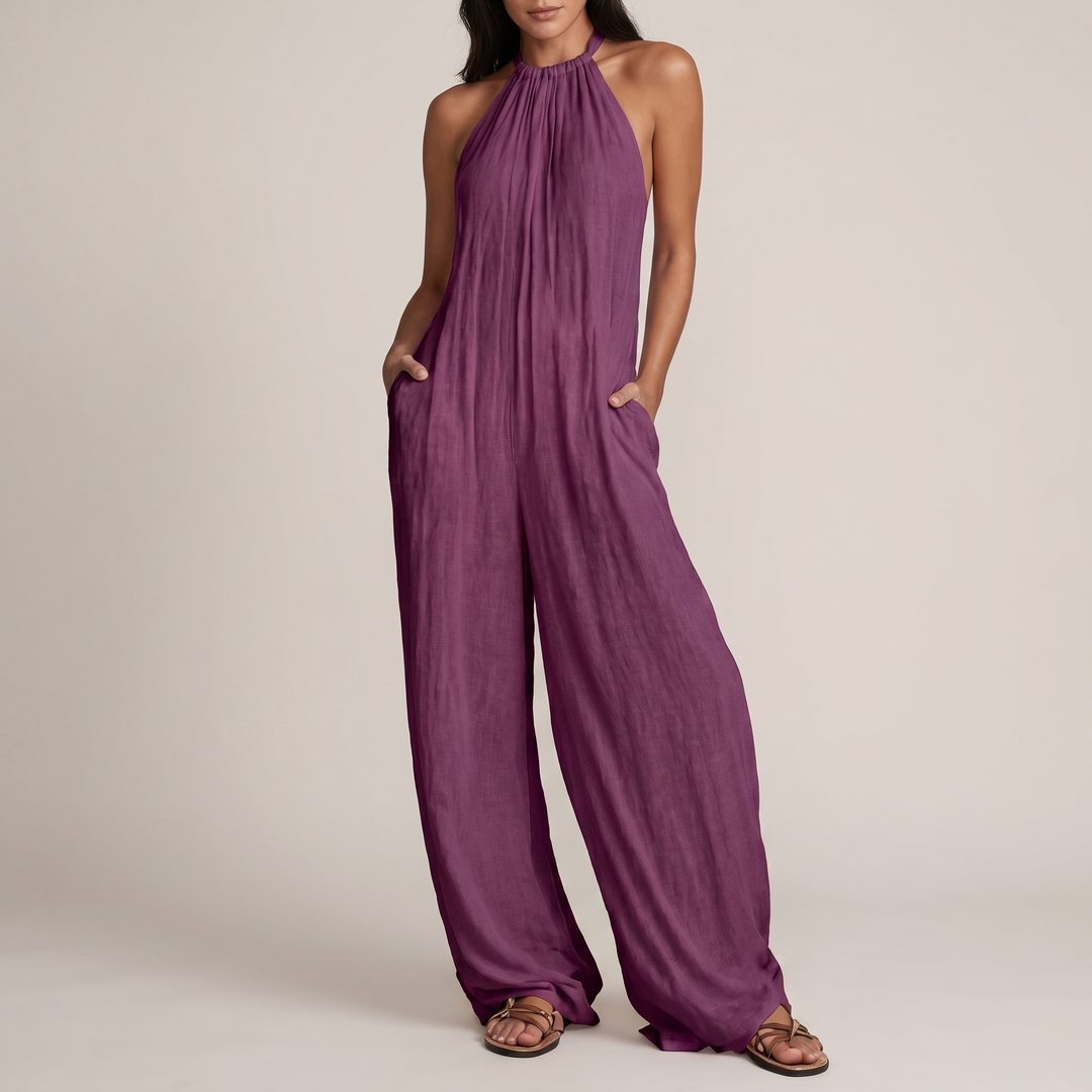 Nivada™ | Chic Pleated Jumpsuit