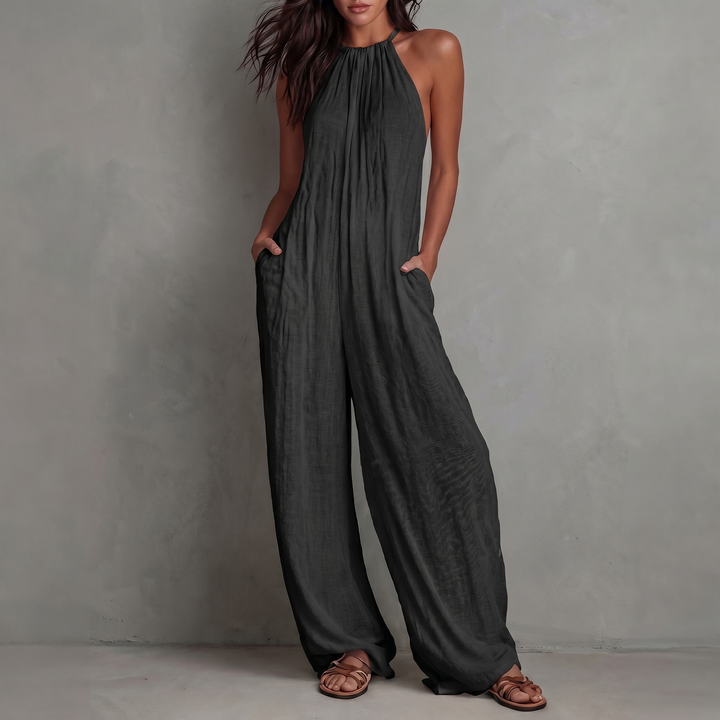 Nivada™ | Chic Pleated Jumpsuit