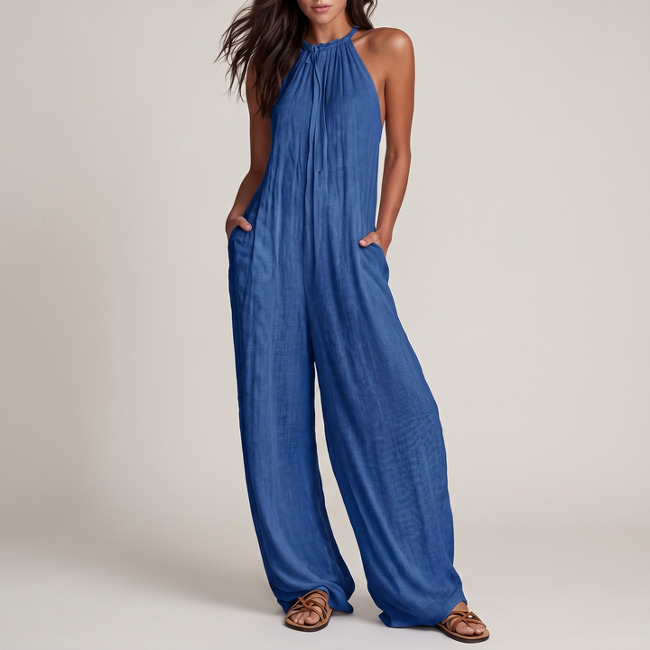Nivada™ | Chic Pleated Jumpsuit