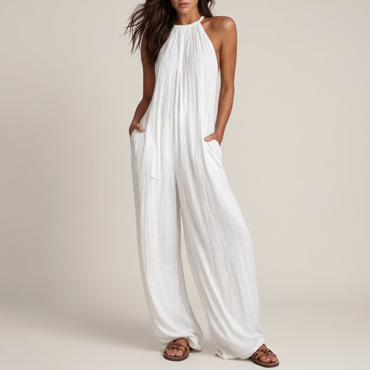 Nivada™ | Chic Pleated Jumpsuit