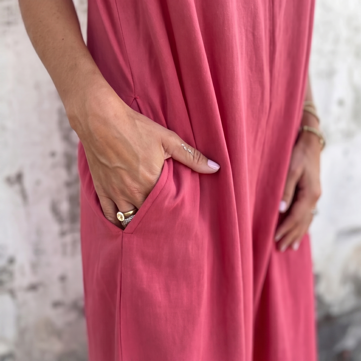 Aria™ | Relaxed Linen Jumpsuit