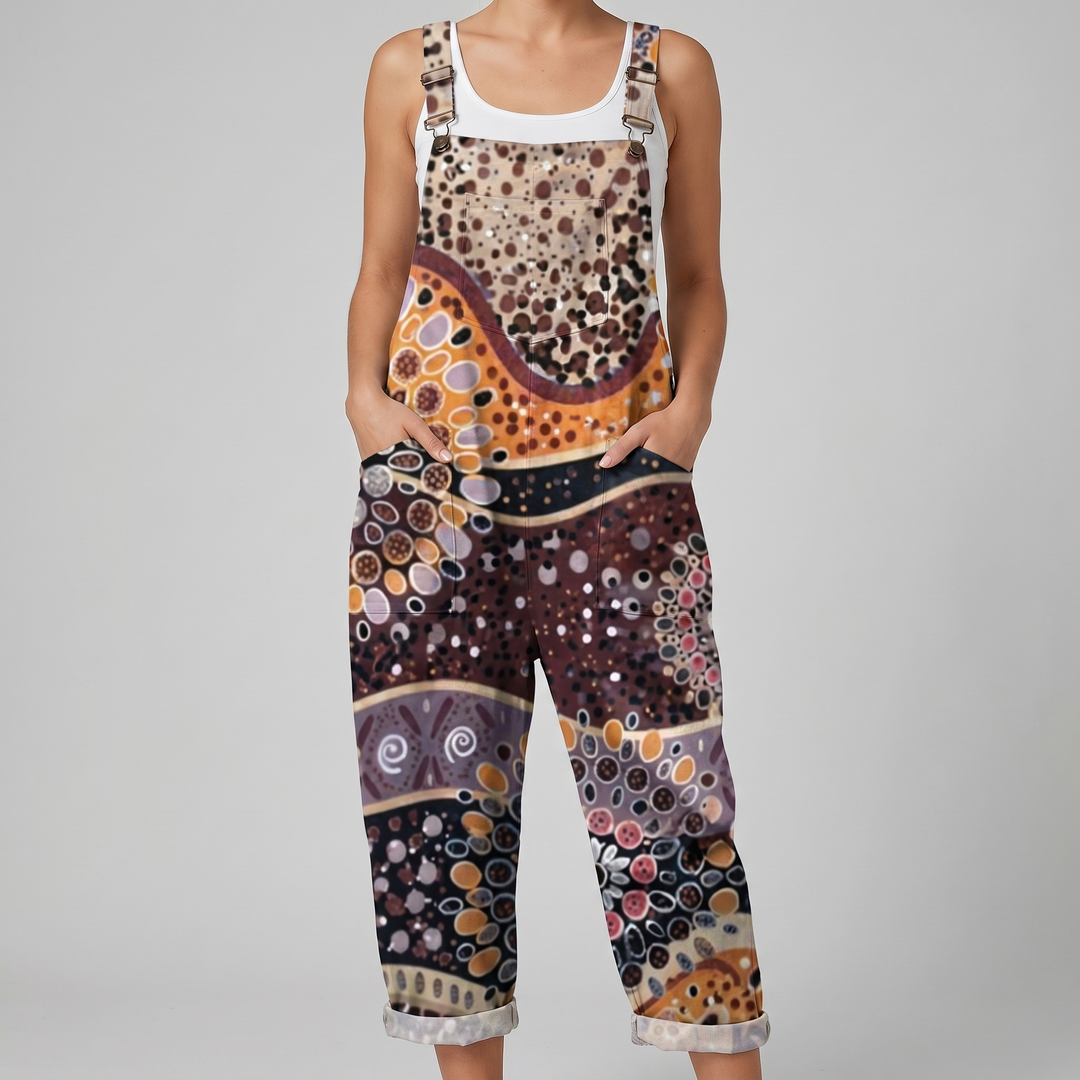 Terra™ | Indigenous Dot Art Jumpsuit