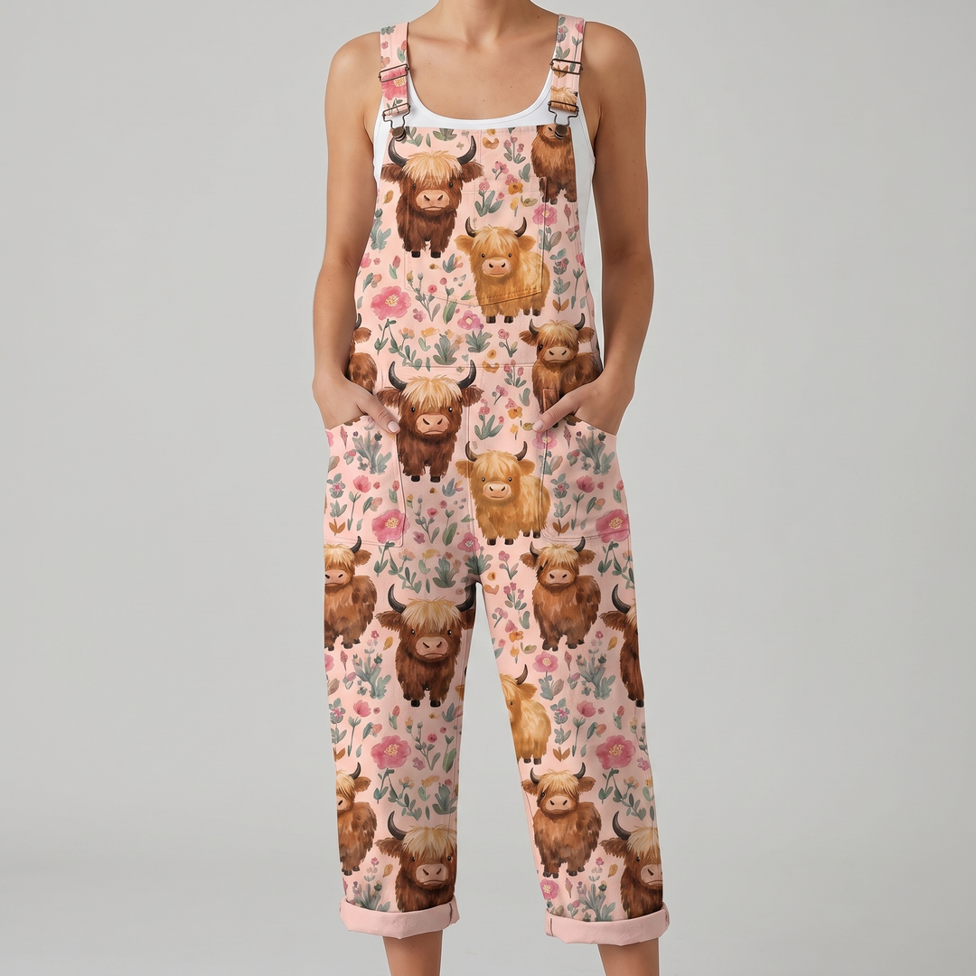 Rosie™ | Blush Highland Cow Onesie