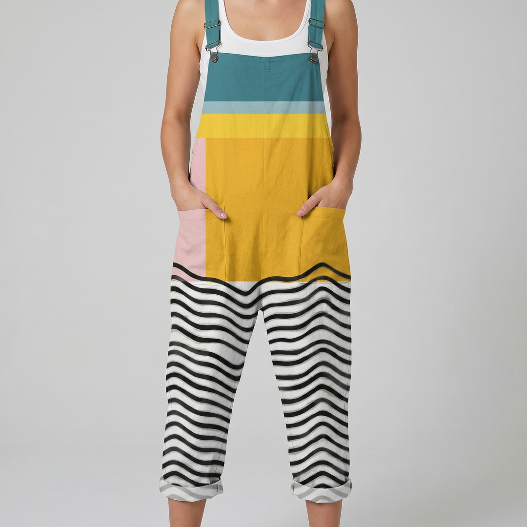 Waverly™ | Colorful Wave Jumpsuit