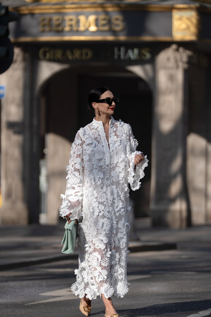 White Lace Estelle Dress