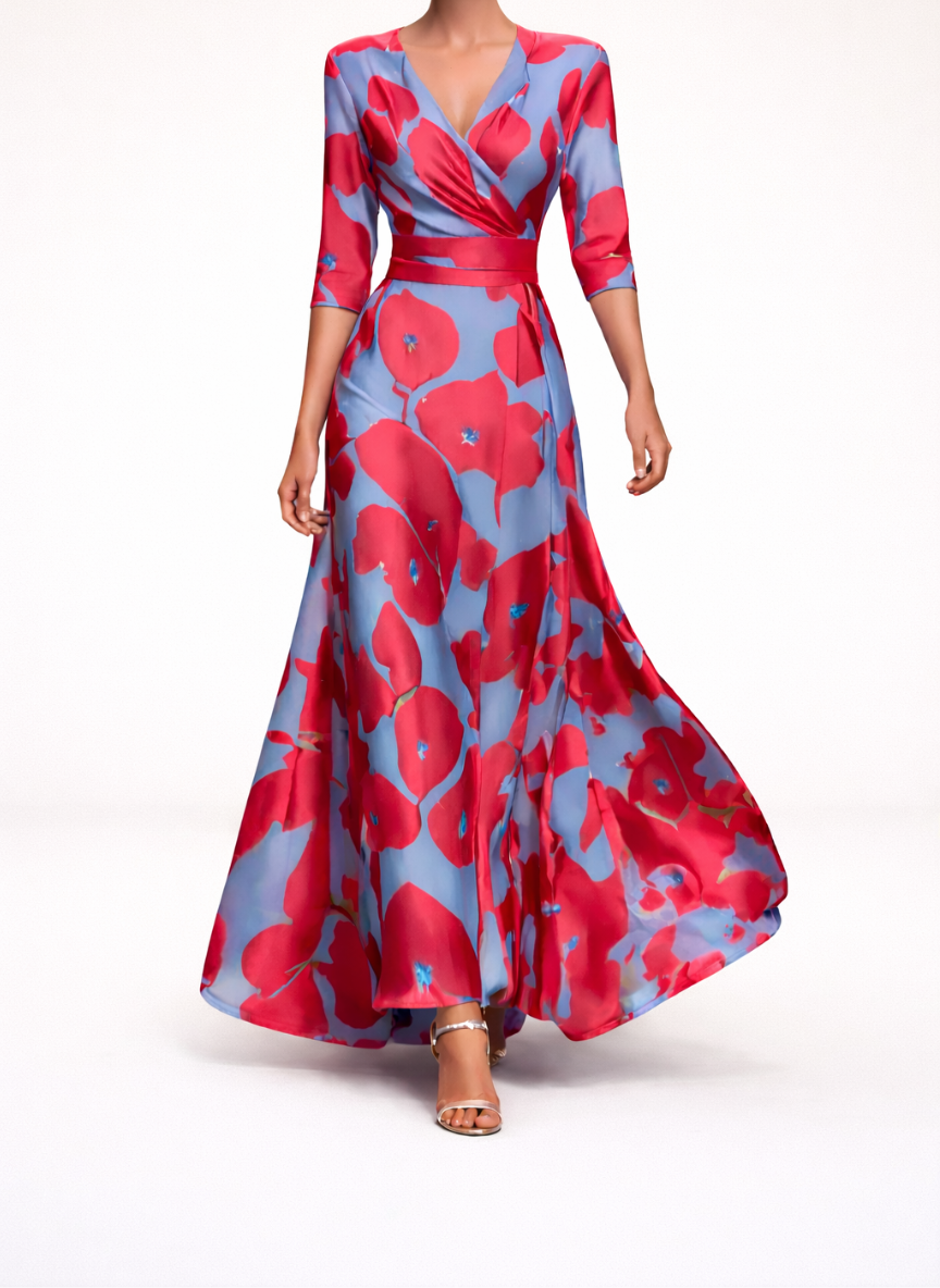 Aurora™ | Cozy Everyday V-Neck Dress