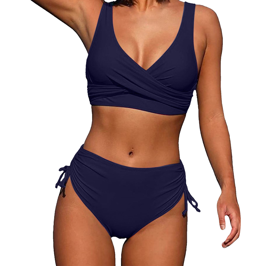 Flora – High-Waisted Bikini Ensemble