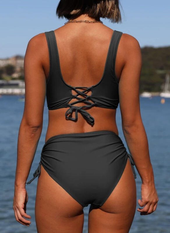 Flora – High-Waisted Bikini Ensemble