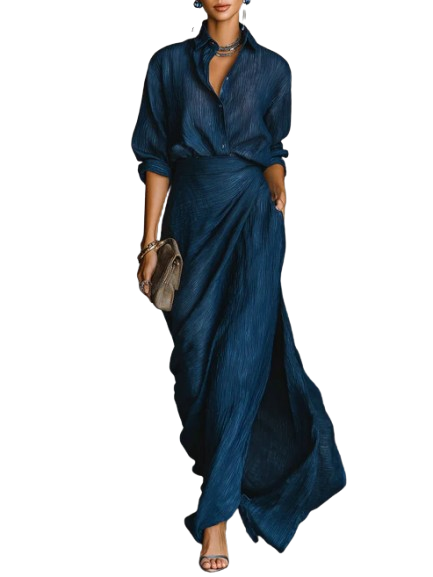 Francesca · Shirt and Long Skirt Set