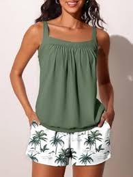 Supportive Flowy Swim Dress Set