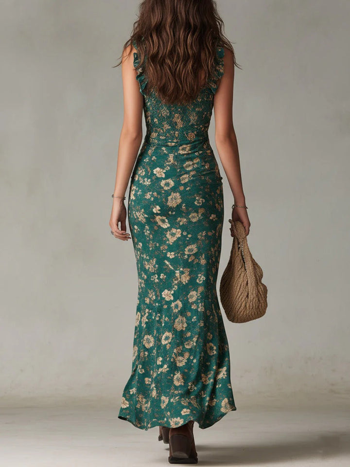 Zara | Vintage-Inspired Bohemian Maxi Dress