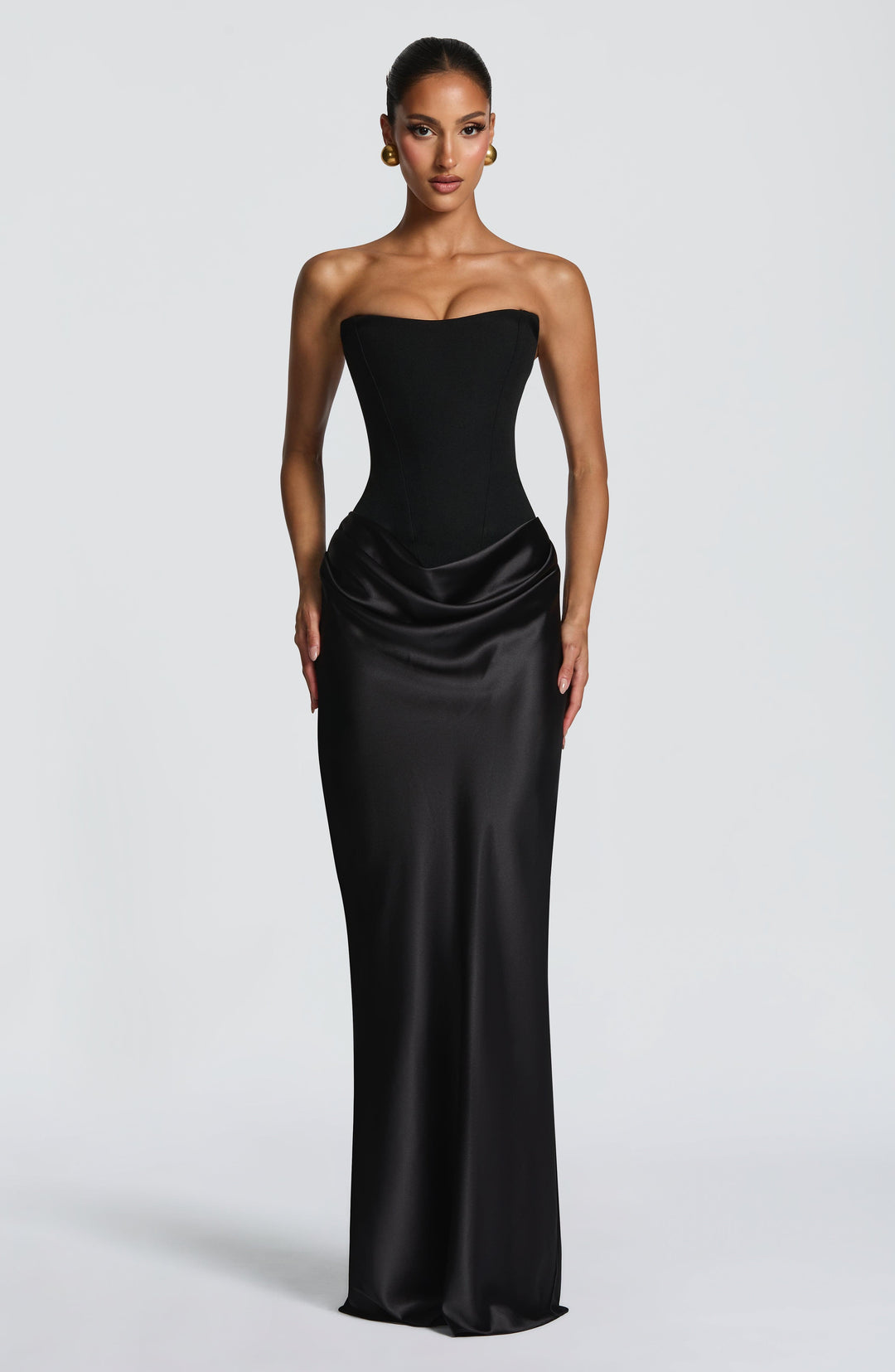 Black Maggie Maxi Dress