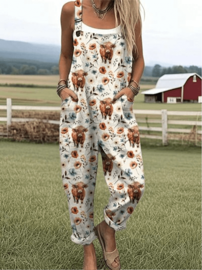 Melany - Retro-Inspired Jumpsuit