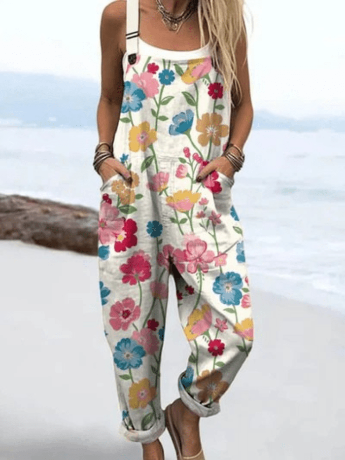 Naomie - Classic Vintage-Inspired Jumpsuit