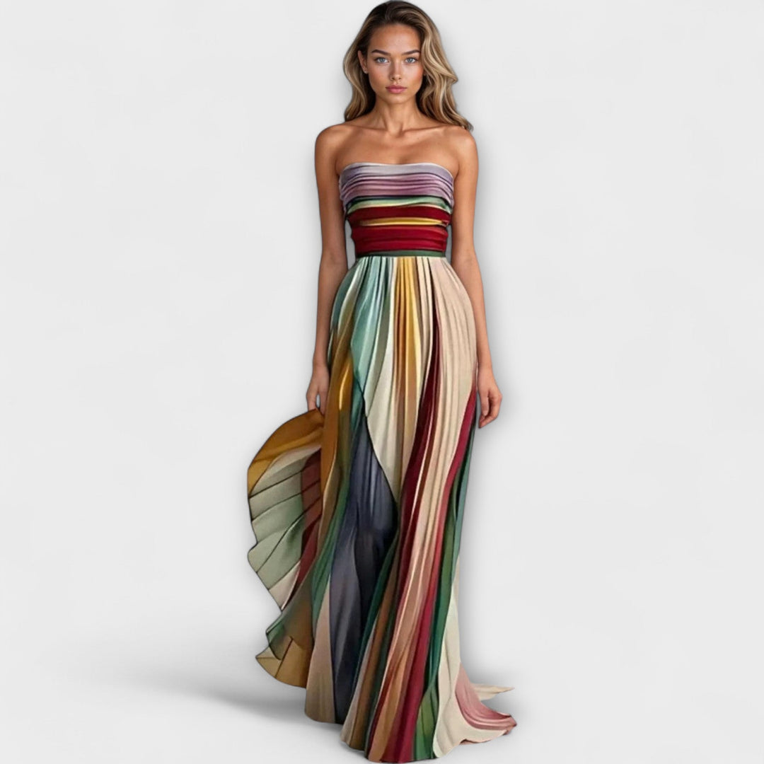 Evelyn | Elegant Long Dress Crafted from Luxurious Fabric